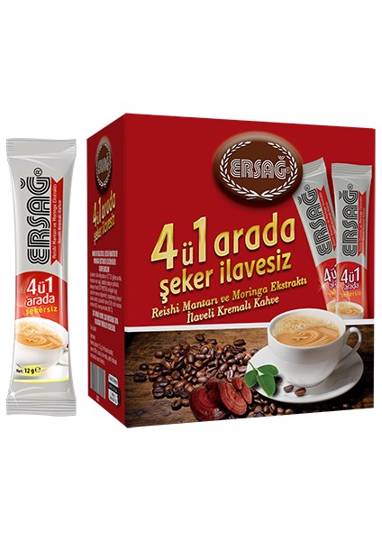 4ü 1 Arada Kahve 12 gr x 20