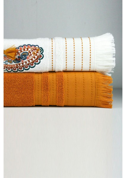 Boho Chic Havlu Seti Hardal