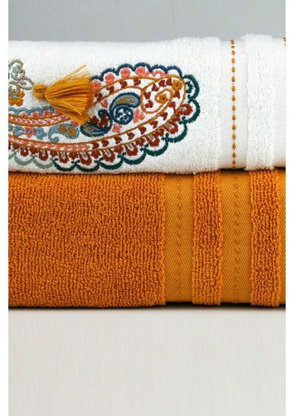 Boho Chic Havlu Seti Hardal