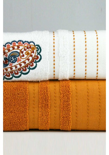 Boho Chic Havlu Seti Hardal