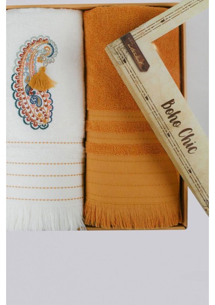 Boho Chic Havlu Seti Hardal