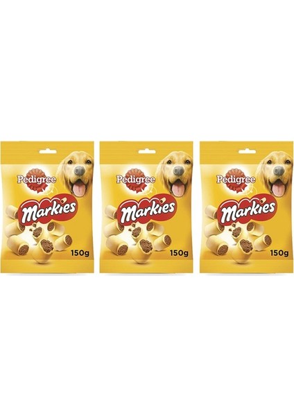 Markies Bisküvi Köpek Ödül Maması 150 gr x 3 Adet