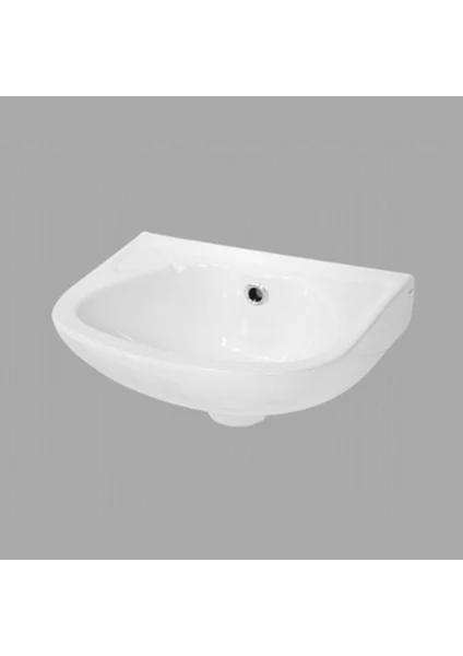 Ece Banyo Tek Parça 35 cm Lavabo Batarya Deliksiz