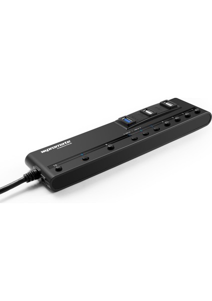 Masterhub USB Hub Çoklayıcı 10 USB Girişli Anahtarlı LED Göstergeli Hızlı