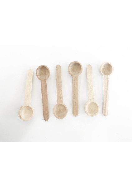 6'lı Ahşap Baharat Kaşığı- Baharat Küreği Mini fiyatları