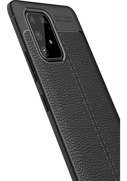 Samsung Galaxy A91 (S10 Lite) Kılıf Deri Görünümlü Renk Atmayan Dayanaklı Silikon Kapak (Niss) indirimleri