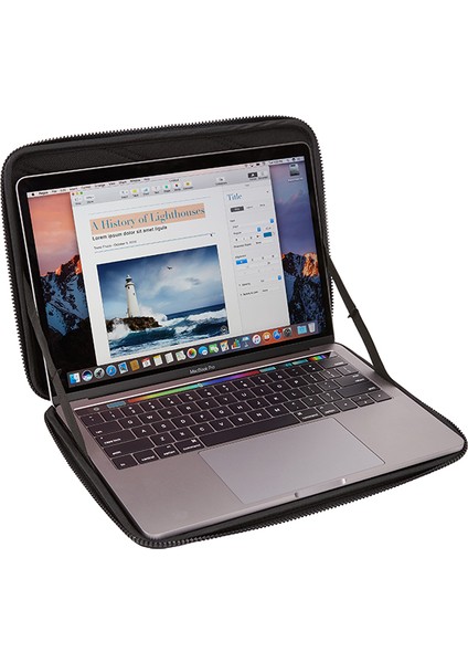 Gauntlet 4.0 13" Macbook Kılıfı – Siyah CA.TGSE2355BLK