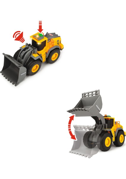 Dickie Volvo Yükleyici Kepçe, Sesli ve Işıklı 203723003 fiyatları
