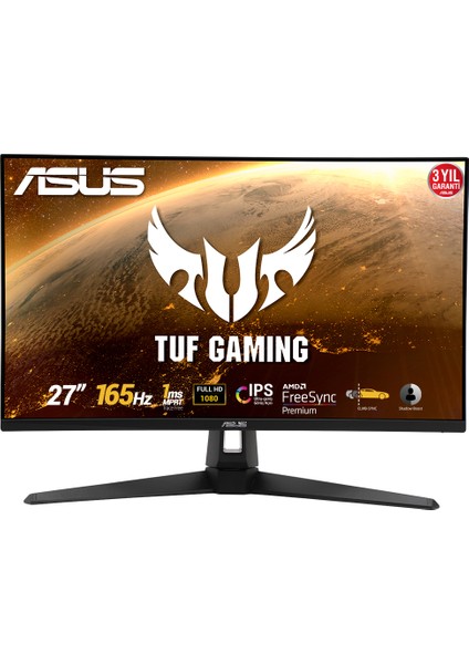 TUF Gaming VG279Q1A 27" 165Hz 1ms (HDMI+Display) FreeSync Full HD IPS LED Monitör