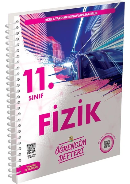 Murat Yayınları 11.Sınıf Fizik Öğrencim Defteri