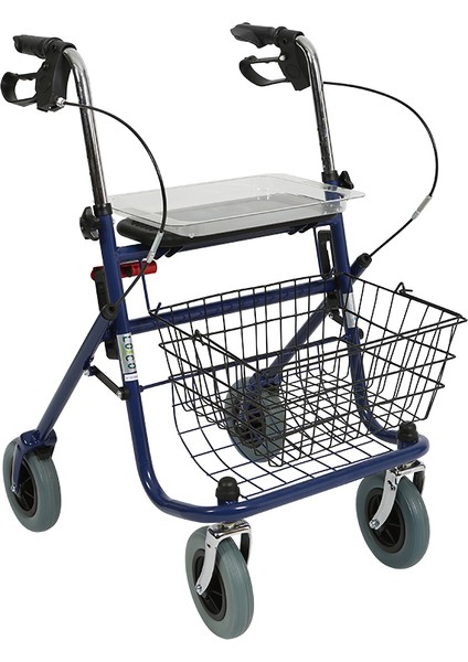 PR-882 4 Tekerlekli Sepetli Yürüteç / Rollator