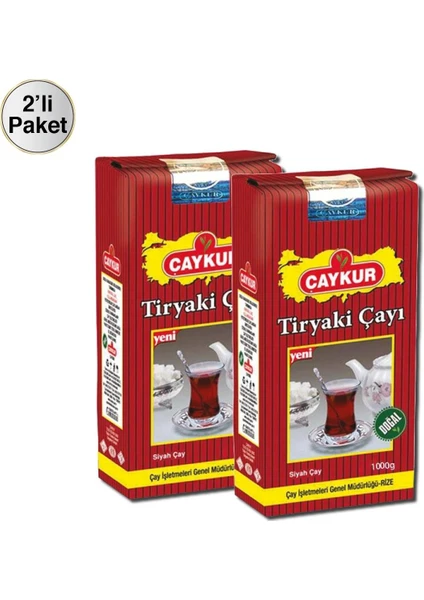 Tiryaki 1000 gr Dökme Çay x 2 Adet