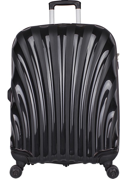 Shell Silikon Kırılmaz Orta Boy Valiz Siyah fiyatları