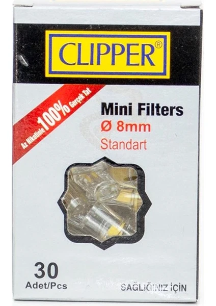 Clipper Sigara Filtresi, Ağızlık - 8mm  720 Adet