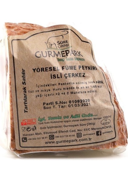 Isli Çerkez Peyniri Cevizli 250 gr