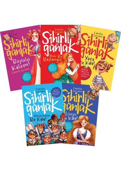 Sihirli Günlük Kitap Seti (5 Kitap Takım)