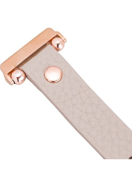 Fitbit Versa Deri Kordon Ferro Rosegold Troklu Erc3 Bej fırsatları