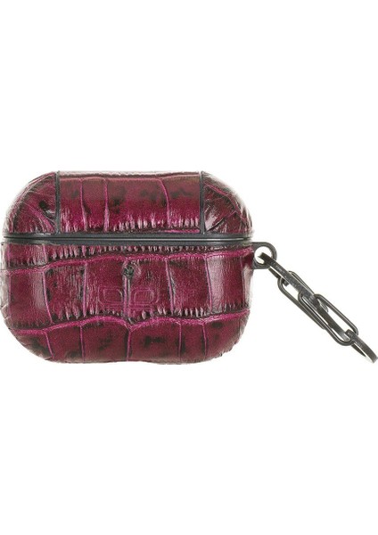 Juni Airpods Pro Kulaklık Kılıfı YK02 Bordo modelleri