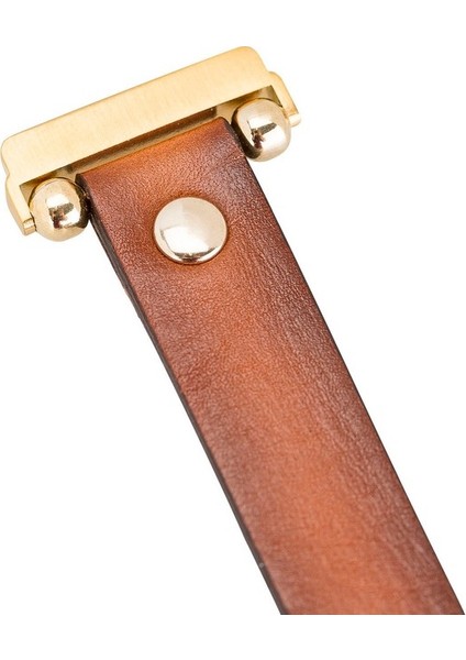 Fitbit Versa Deri Kordon Ferro Gold Troklu RST2EF Taba fiyatları