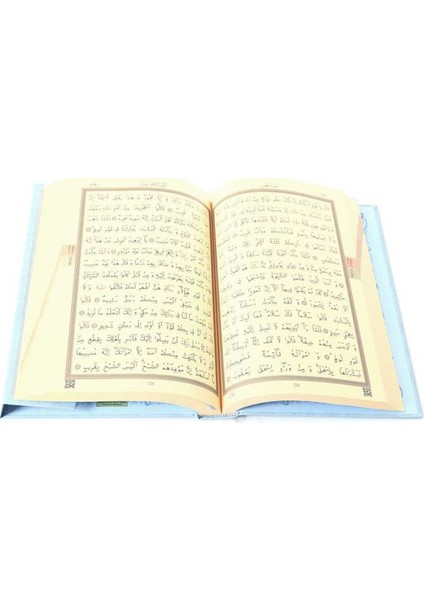 Çanta Boy Renkli Kur'an-I Kerim (Mavi, Mühürlü, 2 Renkli) modelleri