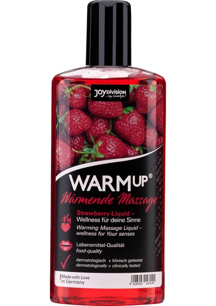 Joy Division Warm Up Çilek Aromalı Oral Seks Jeli 150 ml