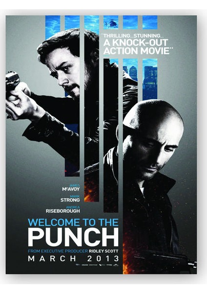 Ahşap Tablo Welcome To The Punch