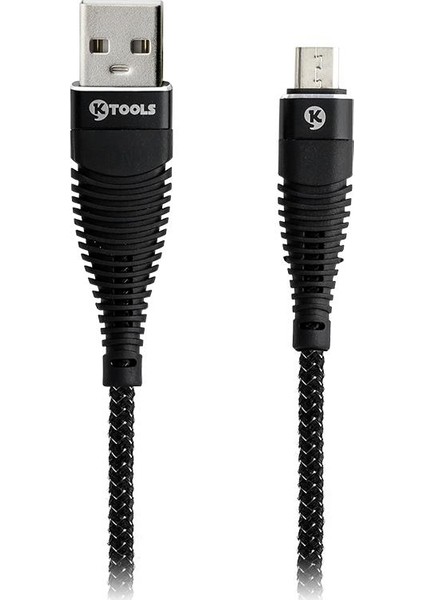 Qualcomm Fast 3.1 Amper Micro USB Data ve Şarj Kablosu 1 Metre