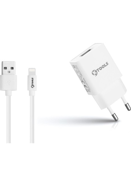 Life 12W Adaptör 2.4A 1m Lightning Kablo Hızlı Şarj Cihazı