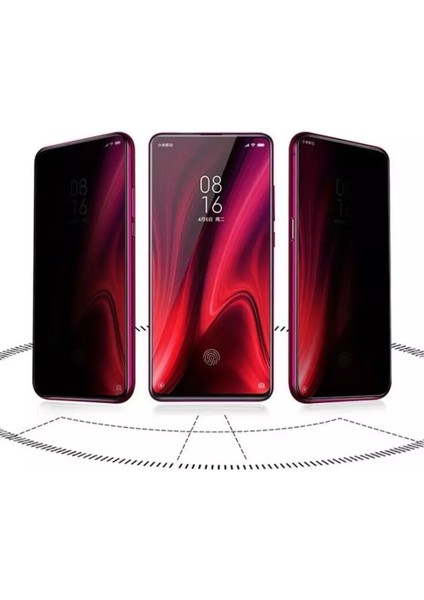 Xiaomi Red Mi Note 9 Tam Kaplayan 5d Hayalet Prıvacy Kırılmaz Cam