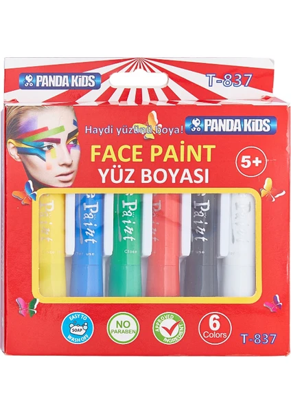 Panda Kids Yüz Boyası