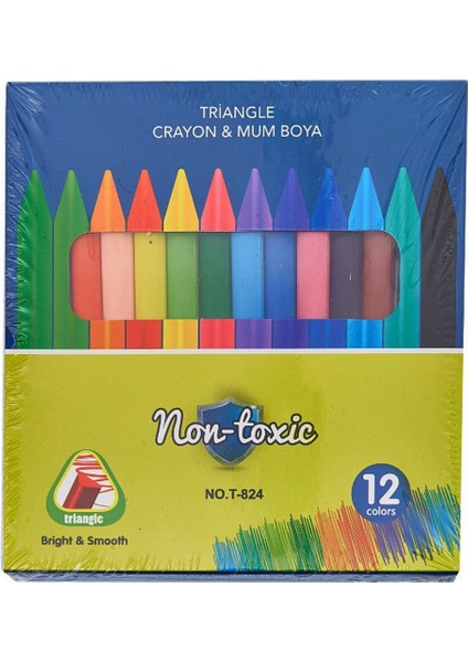 Tri̇x Crayon Mum Boya 12'li