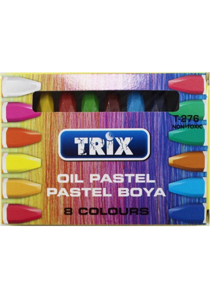 Tri̇x Pastel Boya 8'li