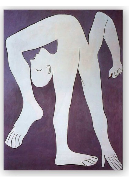 Ahşap Tablo The Acrobat, 1930 by Pablo Picasso