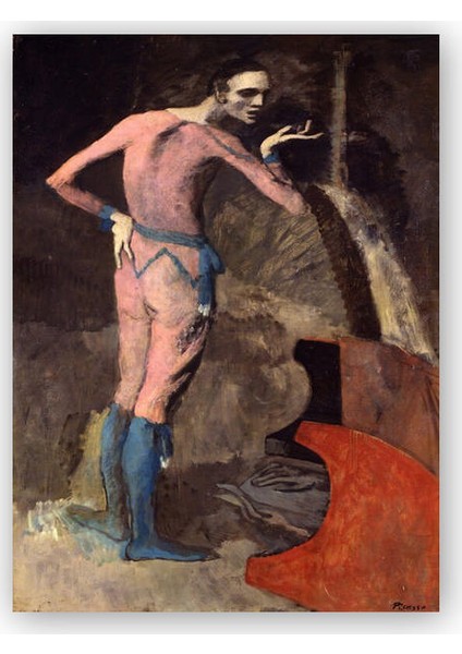 Ahşap Tablo The Actor, 1904 by Pablo Picasso