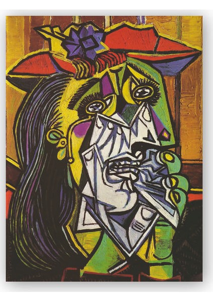 Ahşap Tablo The Weeping Woman, 1937 by Pablo Picasso