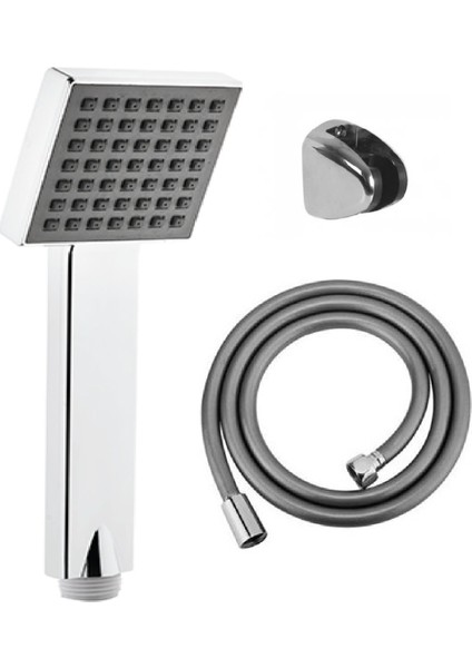 Quadro Duş Başlığı Vera Pvc Duş Hortumu Duş Askısı Duş Seti