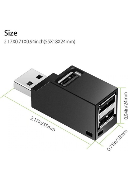 4424 USB Hub 3 Port 2.0 Çoklayıcı Switch