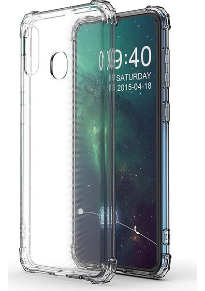 Galaxy A10s Crystal Fit Kılıf Crystal Clear