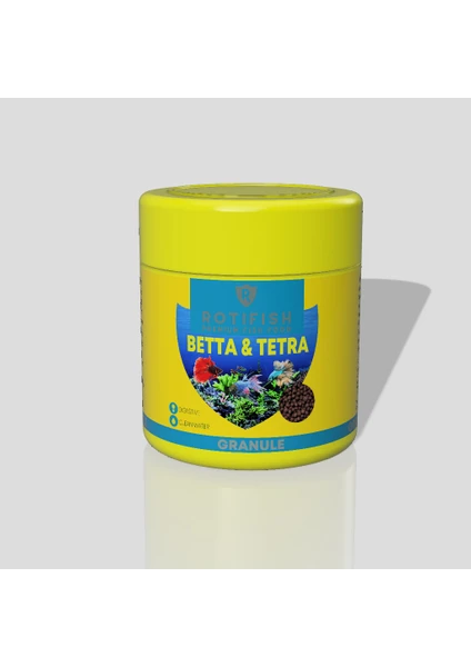 Beta ve Tetra Balığı Yemi 50 ml 18 gr