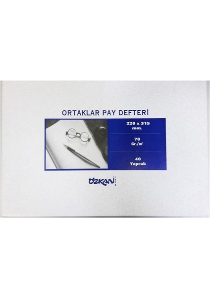 Ortaklar Pay Defteri