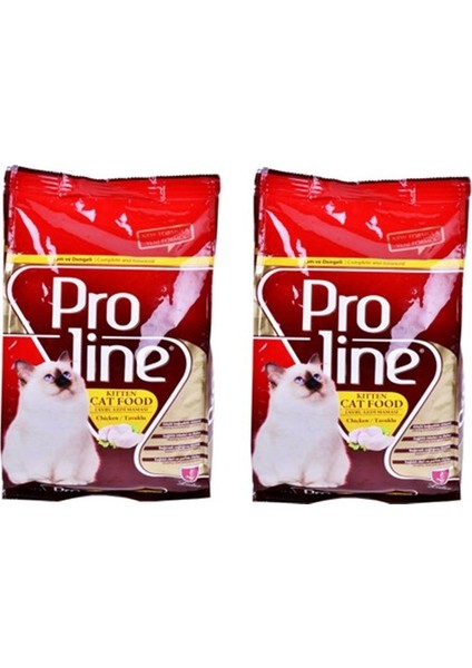 Proline Tavuklu Yavru Kedi Maması 400 gr x 2 Adet