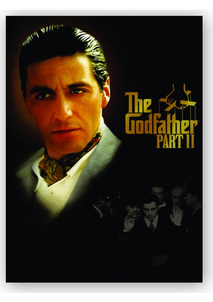 Ahşap Tablo The Godfather 2 Al Pacino