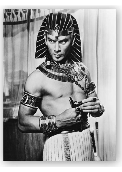 Ahşap Tablo Yul Brynner On Emir Ramses