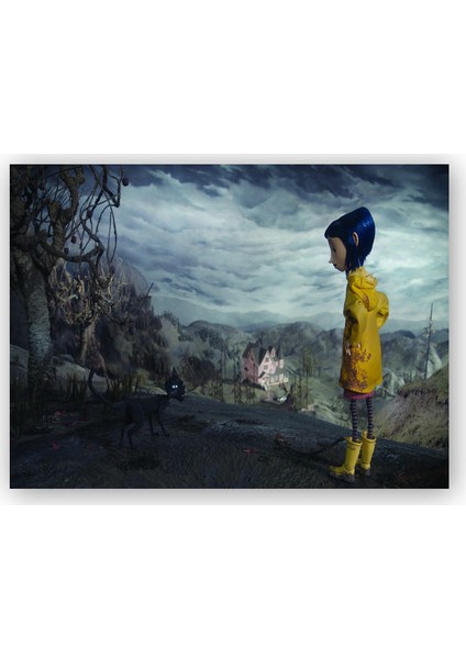 Ahşap Tablo Coraline