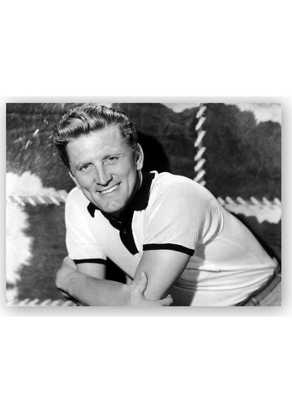 Ahşap Tablo Kirk Douglas