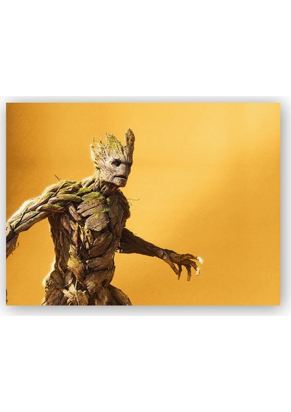 Ahşap Tablo Avengers Infinity War Groot