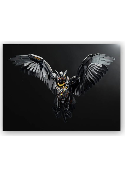 Ahşap Tablo Asus Strix Baykuş