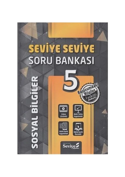 Seviye Yayınları 5. Sınıf Sosyal Bilgiler  Soru Bankası