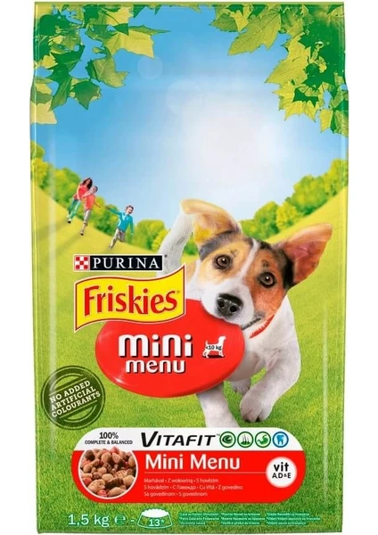 Friskies Mini Menü Etli Köpek Maması 1.5 kg