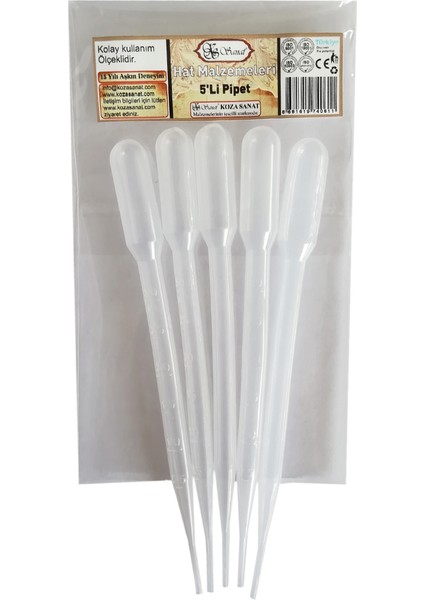 Pipet 5'li fiyatları
